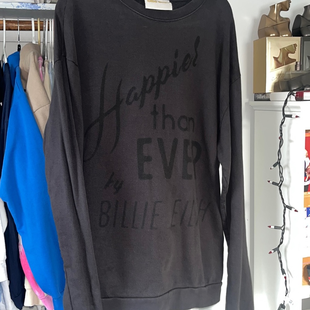 Billie Eilish Happier Than Ever Crewneck